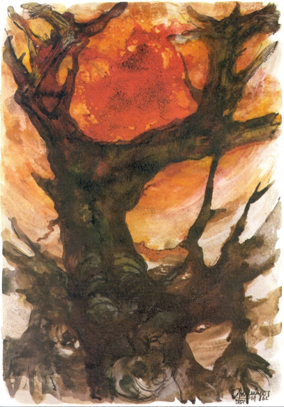 Sterbend erwächst dem Menschen der Baum seines Lebens (1981/82)